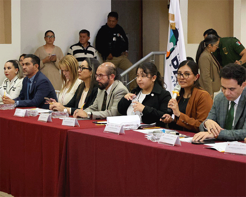asistentes a la reunión.