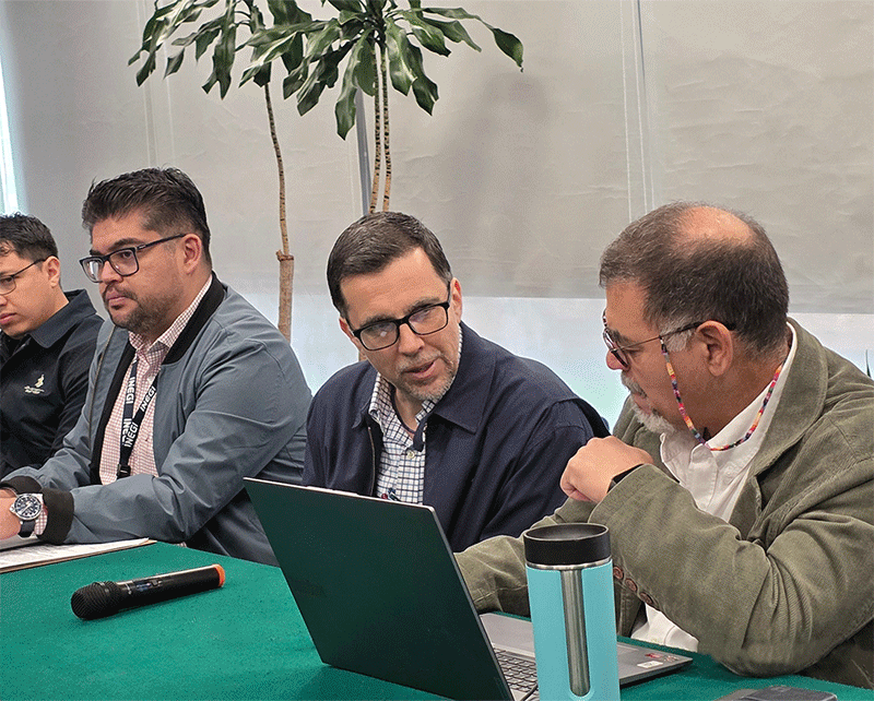 participantes y asistentes al taller.