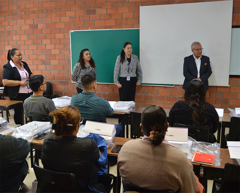 sesiones de capacitación.