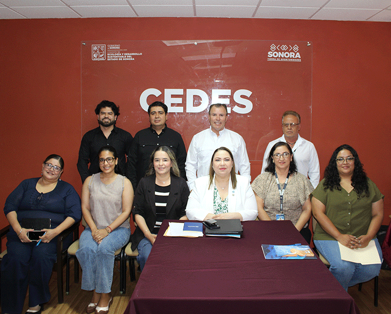  Personas asistentes durante la reunión de trabajo entre personal del INEGI y la CEDES.