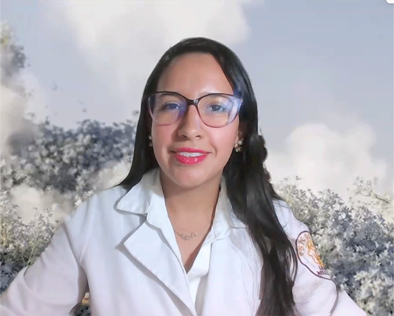  expositora, comentarista, y láminas. 