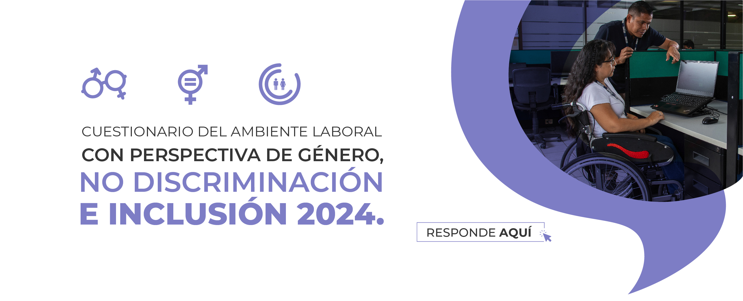 Cuestionario del ambiente laboral con perspectiva de genero, no discriminacion e inclusión 2024