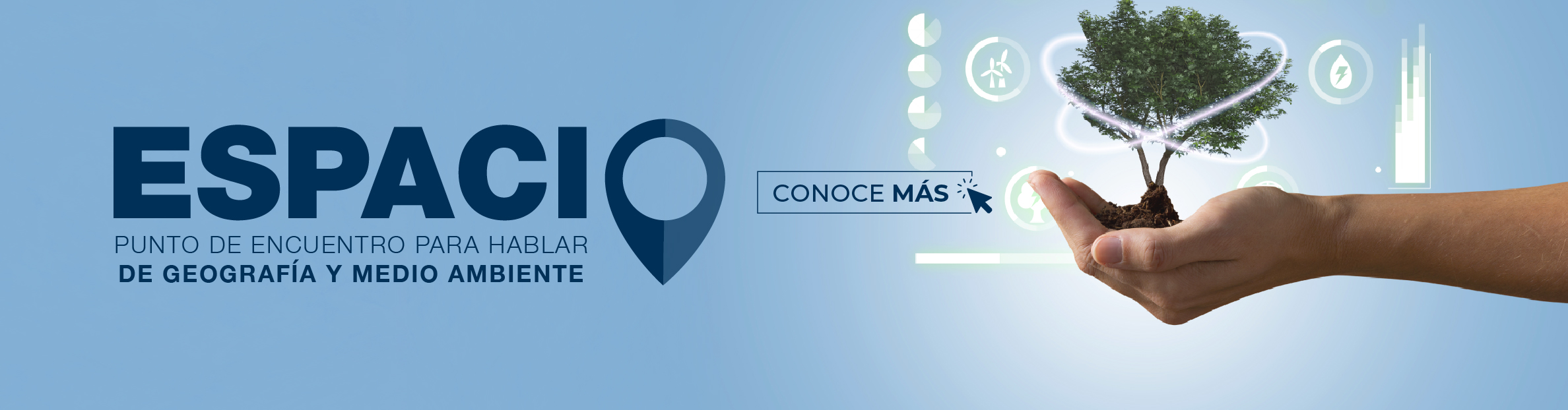 collage de participantes en el evento geográfico.