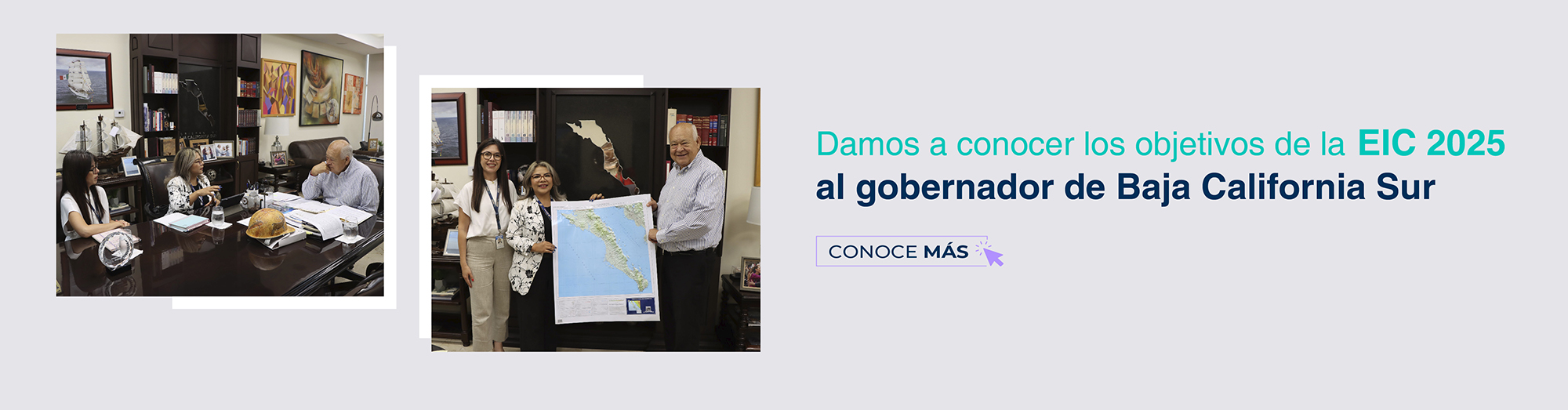 Asistes a la reunión de trabajo.
