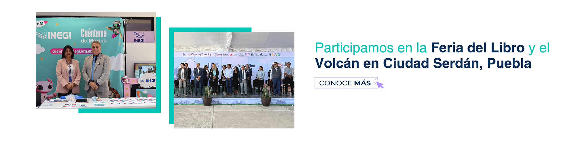 participación en el evento.