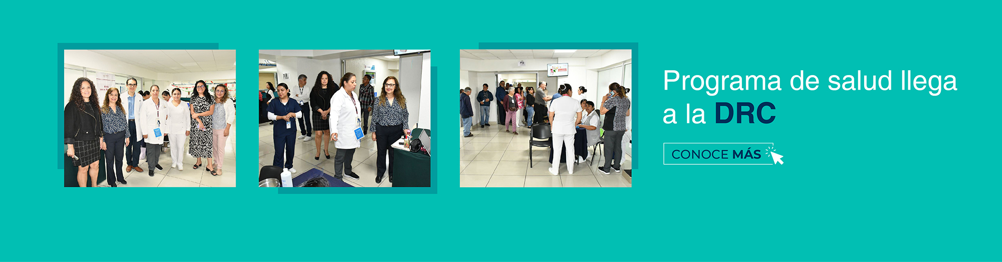 autoridades y funcionarias presentes.