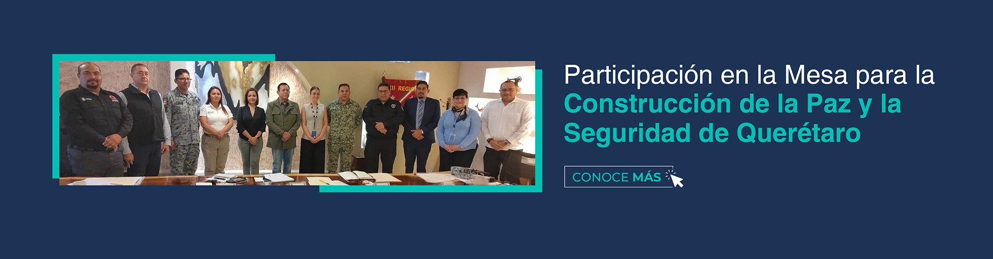 autoridades asistentes a la reunión.