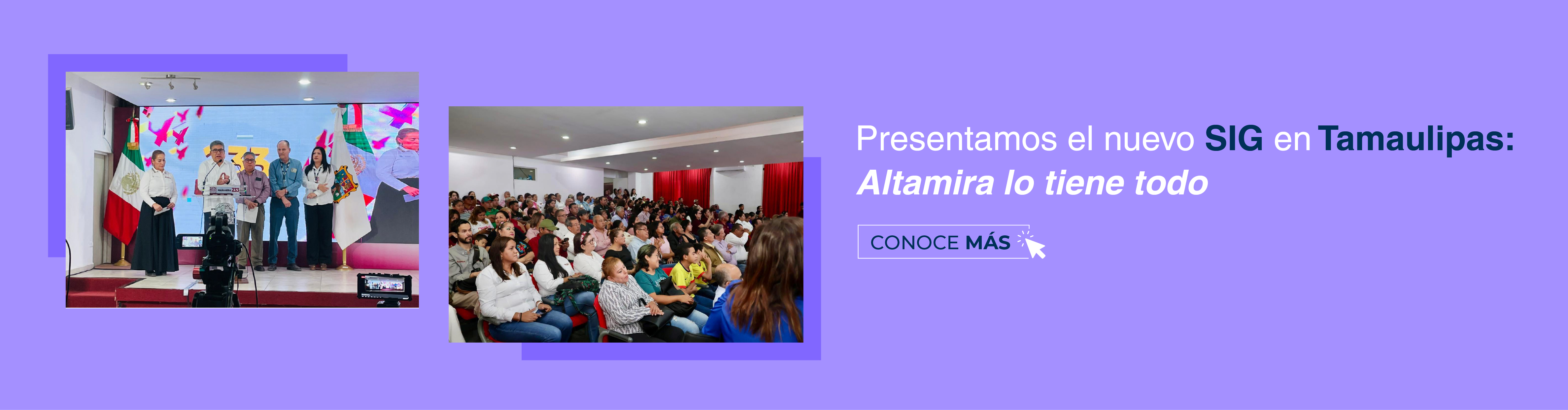 autoridades y personal asistente.
