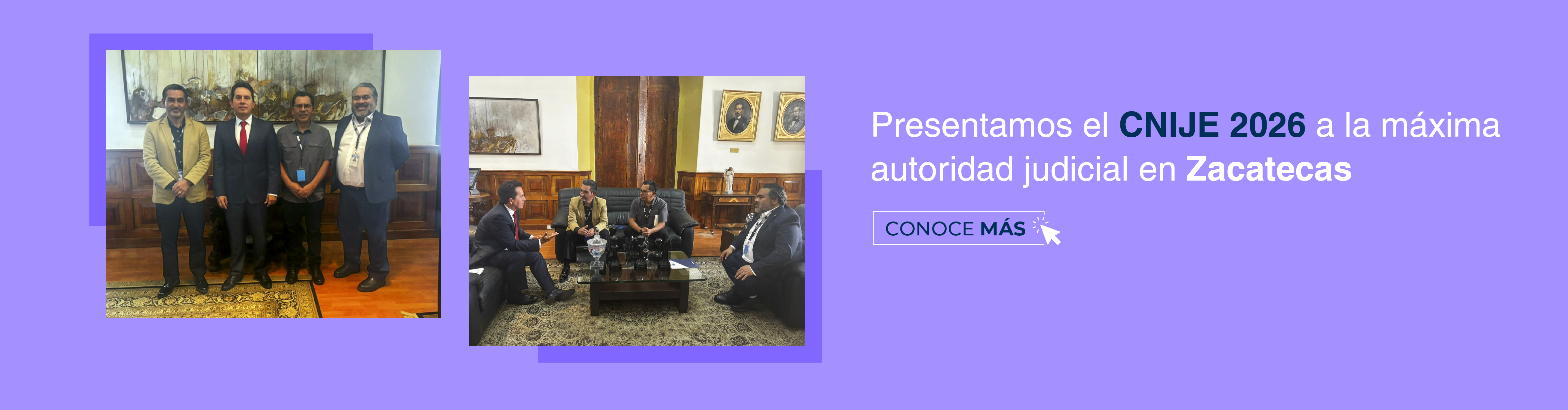 autoridades y personal asistente.