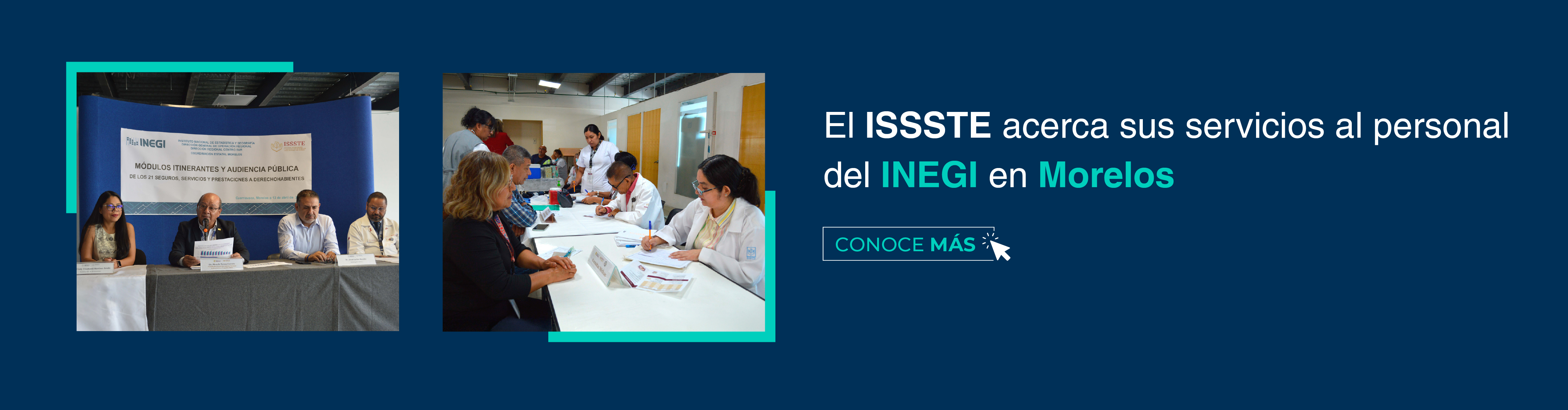 autoridades y personal asistente.