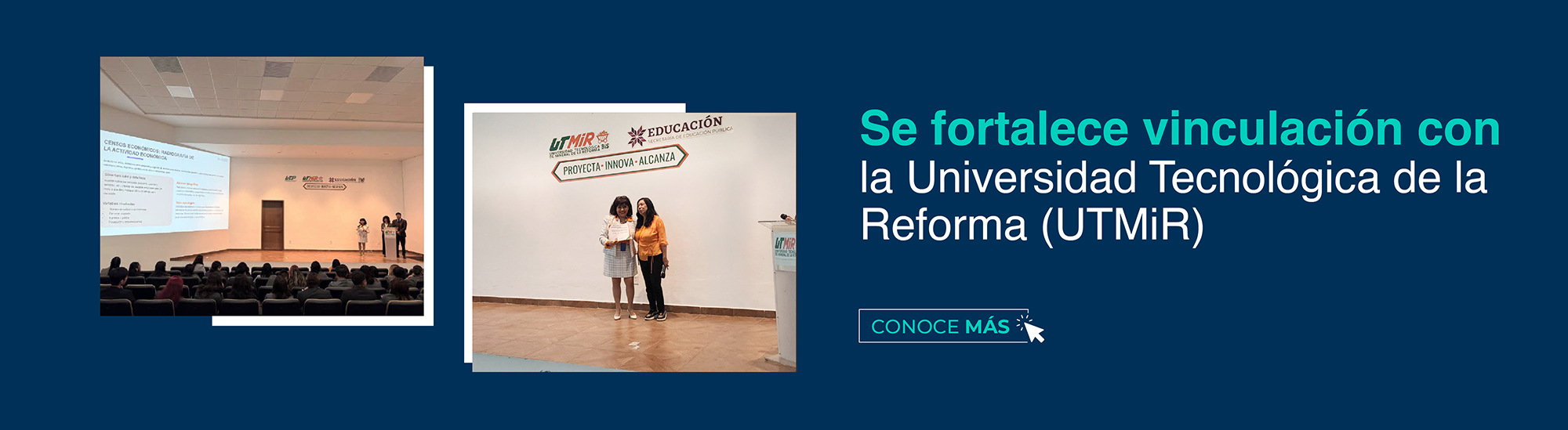 ponente y asistentes al evento.
