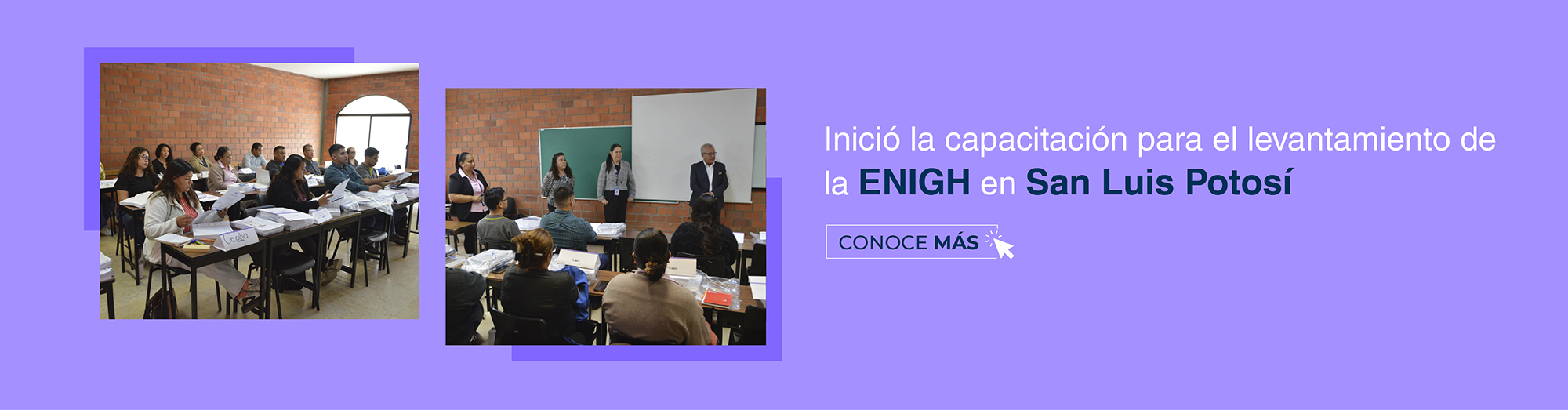 sesiones de capacitación.