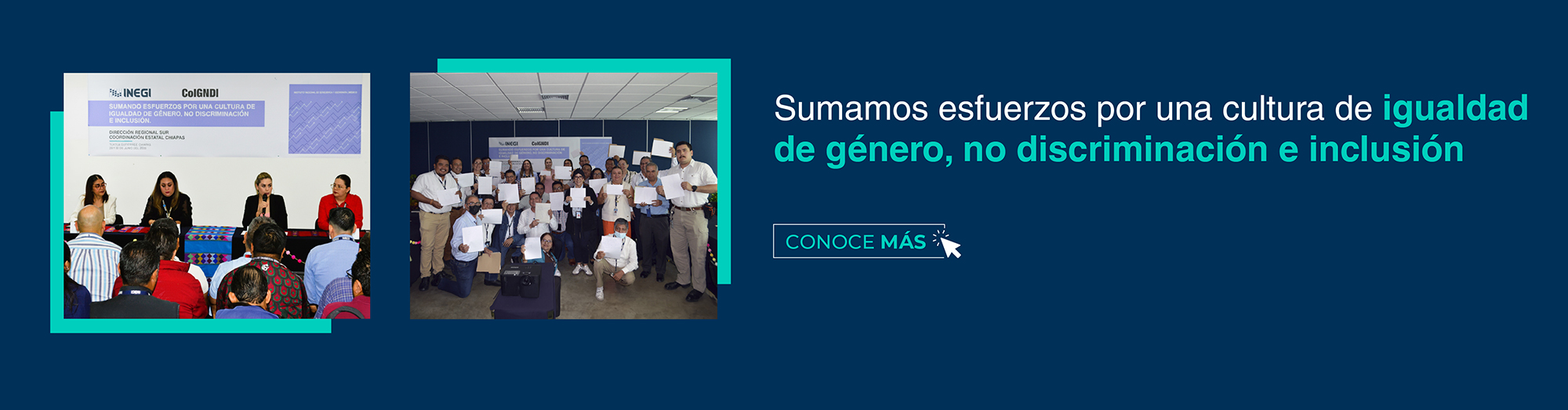  ponentes y asistentes al evento. 