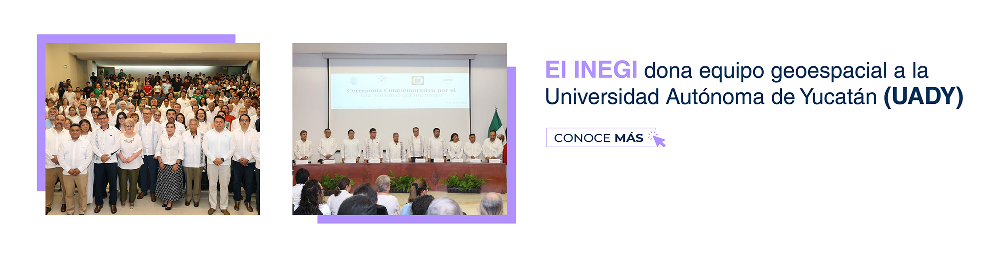 asistentes al evento. 