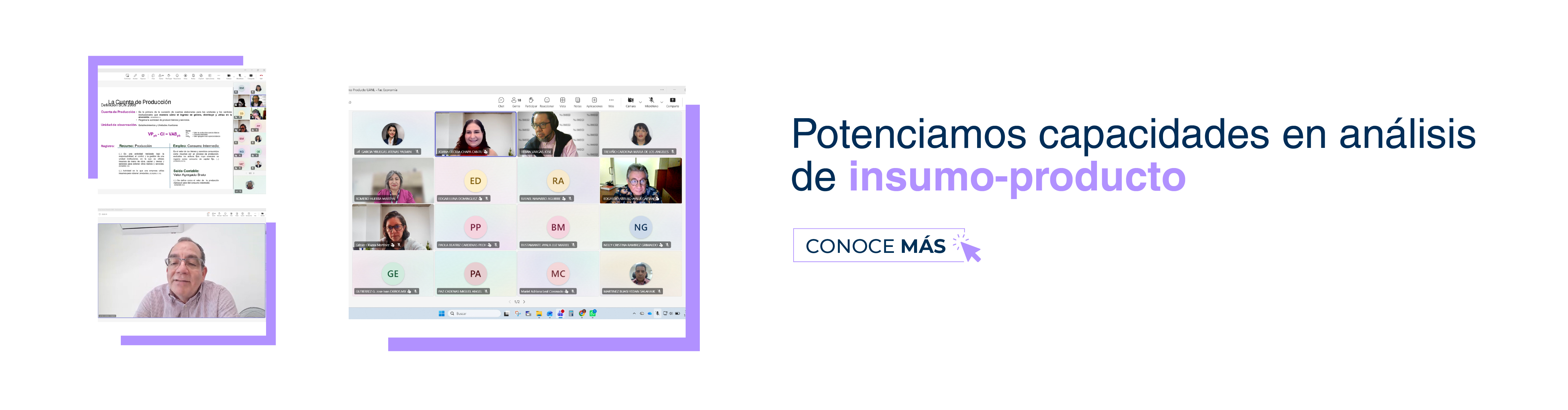 asistentes al evento. 