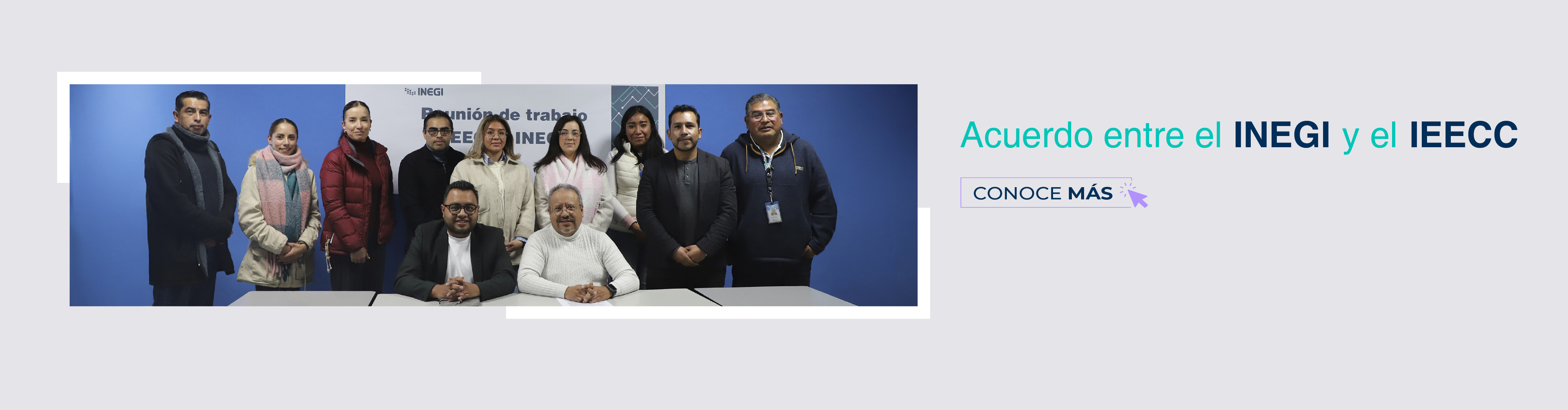 autoridades y personal de ambos institutos.