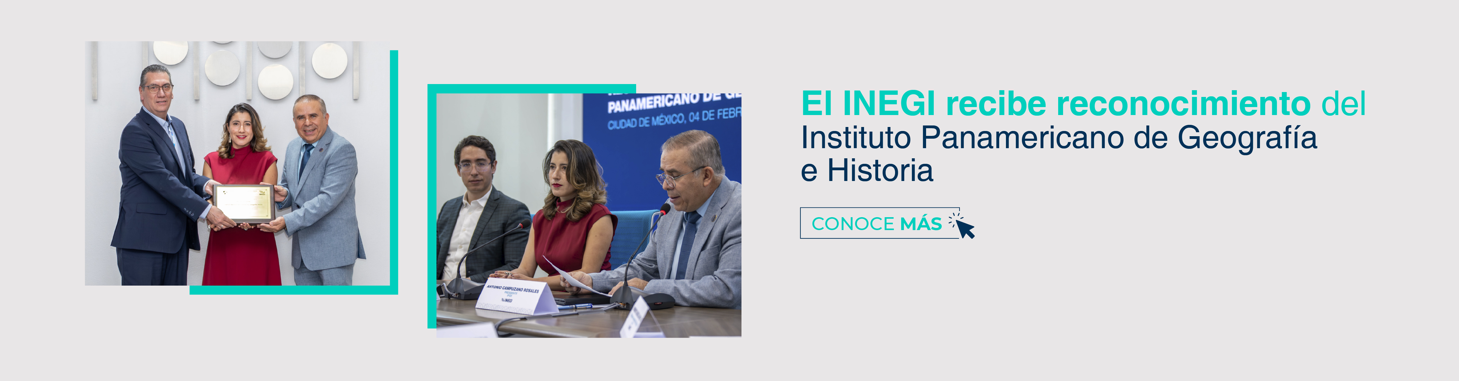 autoridades y personal de ambos institutos.